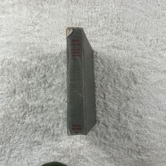 VTG 1931 Bible History New Testament For Catholic School Johnson Hannan Fair HC - Picture 9 of 9